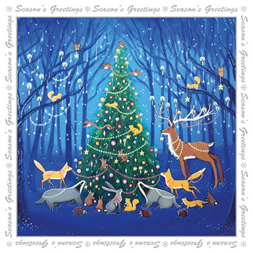 LXM140 - Christmas at Wildwood Christmas Pack (5 cards in pack - 1 unit = 3 packs)