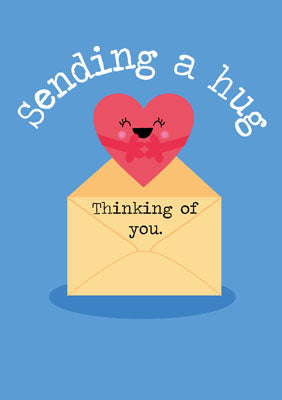 57MG15 - Sending a Hug Greeting Card