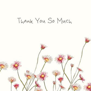 SP115 - Thank You So Much (Daisies) Greeting Card