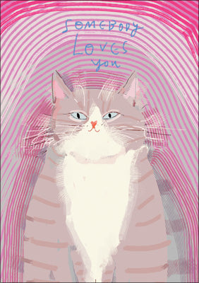 57DC11 - Somebody Loves You Greeting Card (6 Cards)