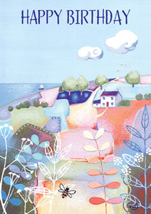 57PG11 - Coastal Birthday Card (6 Cards)