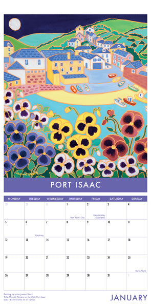 CAL940 - John Dyer Cornwall Calendar 2026 (Narrow)
