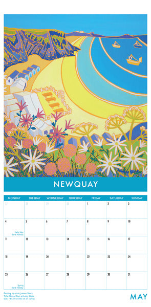 CAL940 - John Dyer Cornwall Calendar 2026 (Narrow)