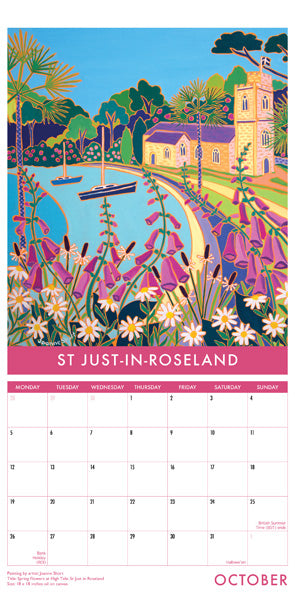CAL940 - John Dyer Cornwall Calendar 2026 (Narrow)