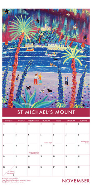 CAL940 - John Dyer Cornwall Calendar 2026 (Narrow)