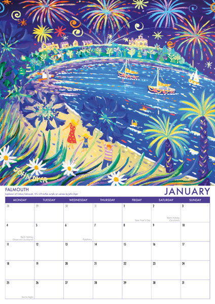CAL942 - John Dyer Cornwall Calendar 2027