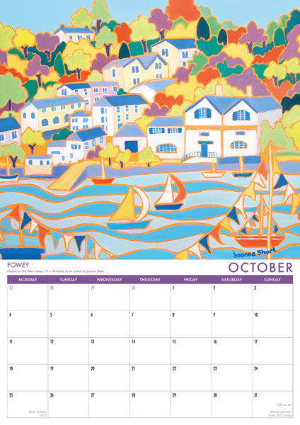 CAL942 - John Dyer Cornwall Calendar 2027