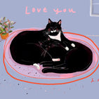 DCT118 - Love You Greeting Card (6 Cards)