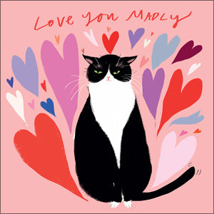 DCT119 - Love You Madly Greeting Card (6 Cards)