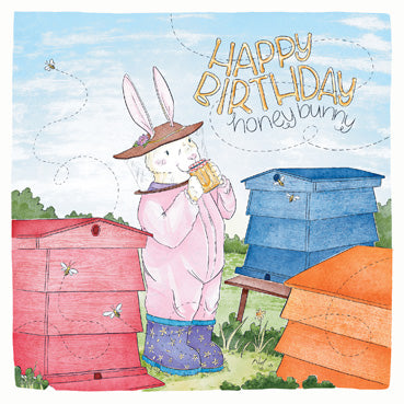 ECR108 - Happy Birthday Honey Bunny
