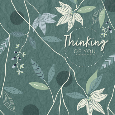 GED167 - Thinking of You Greeting Card (6 Cards)