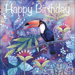 HM155 - Happy Toucan Birthday Card (6 Cards)