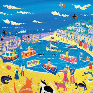 JDG176 - Mousehole Cats Greeting Card (6 cards)