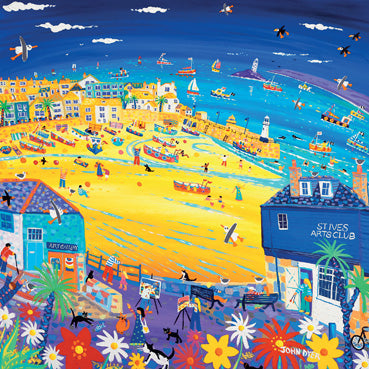 JDG178 - Arty St Ives Greeting Card (6 Cards)