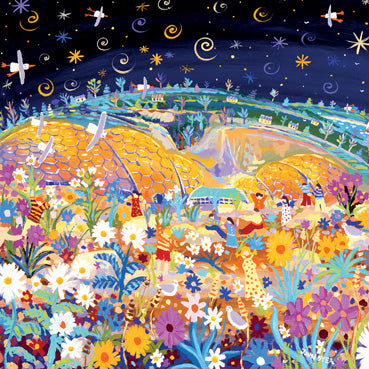 JDG186 - Glowing with Life Eden Project Greeting Card (6 Cards)