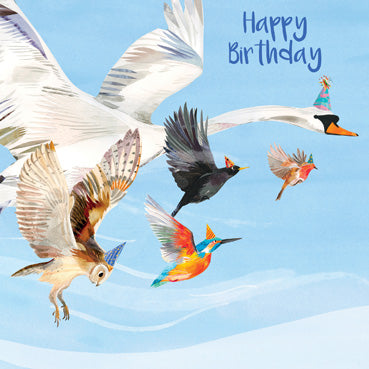 KS101 - Happy Birthday (Swan)