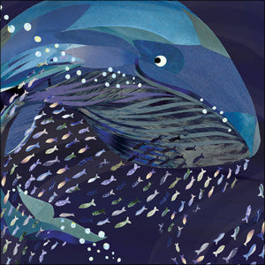 KS112 - Whale Greeting Card (6 cards)