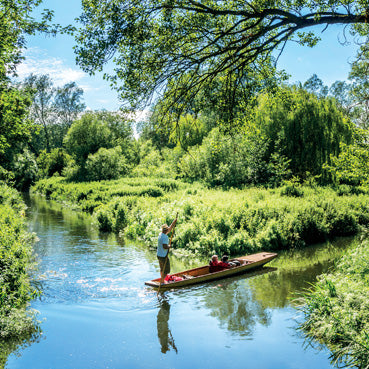 L428 - Punting in Canterbury Greeting Card (6 Cards)