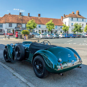 L432 - Vintage Car at Lenham Kent Greeting Card (6 Cards)