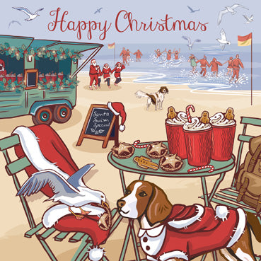 LXM149 - Santa Swim Christmas Pack (5 Cards) (1 unit = 3 packs