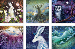 NC-AC504 - Amanda Clark Notecard Pack 4 (1 Unit = 3packs)