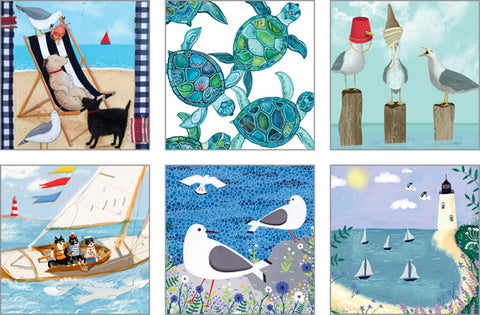 NC-BTS501 - By The Sea Notecard pack (1 unit = 3 packs)