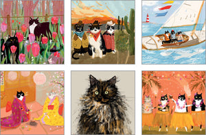 NC-DCT502 - The Dancing Cat Notecard Pack (2) (1 unit = 3 pack)