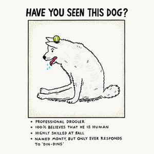 OTW103 - Avez-vous vu cette carte de vœux pour chien (6 cartes)