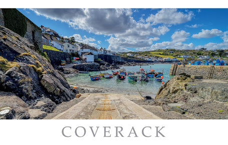PCC819 - Coverack Harbour Postcard (1 unit = 25 postcards)