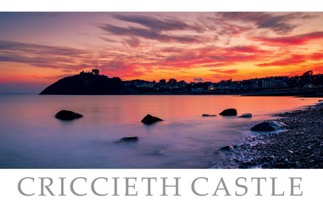 PCW616 - Criccieth Castle Gwynedd Post Card (1 unit = 25 PCs)
