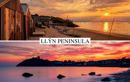 PCW624 - Abersoch and Criccieth Castle Postcard (1 Unit = 25 PCs)