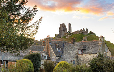 PDR557 - Corfe Castle Postcard (1 unit = 25 postcards)