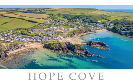 PDV649 - Hope Cove Postcard (1 unit = 25 postcards)