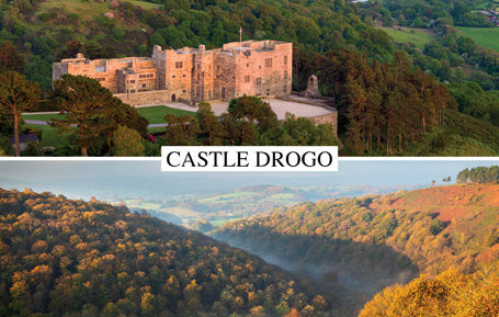 PDV653 - Castle Drogo Montage Postcard (1 unit = 25 Postcards)