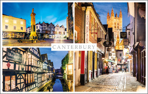 PKT504 - around Canterbury Postcard (1 unit = 25 PCs)