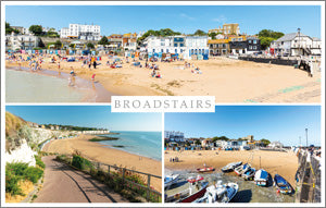 PKT507 - Broadstairs Beach Scenes Postcard (1 unit = 25 PCs)