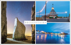 PKT508 - Broadstairs and Botany Bay Postcard (1 unit = 25 PCs)