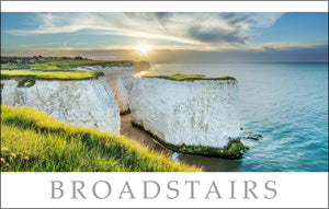 PKT509 - Chalk Cliffs at Broadstairs Postcard (1 unit = 25 PCs)