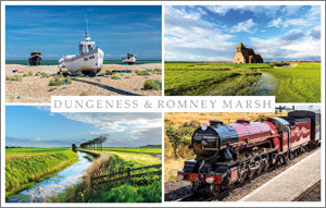 PKT518 - Scenes from Dungeness and Romney Marsh Postcard (1 Unit = 25 PCs)