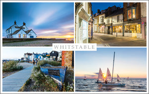 PKT549 - Whitstable Montage Postcard (1 unit = 25 PCs)