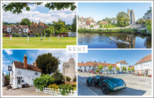 PKT556 - Around Kent (Bearstead, Maidstone, Lenham and Chilham) Postcard (1 unit = 25 PCs)