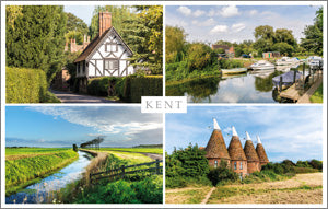 PKT557 - Kent Villages Postcard (1 unit = 25 PCs)