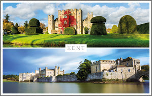 PKT560 - Hever Castle and Leeds Castle Postcard (1 unit = 25 cards)