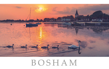 PSX572 - Carte postale du port de Bosham (25 pièces)