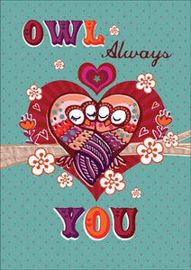 57AS10 - Owl Always Love You Greeting Card