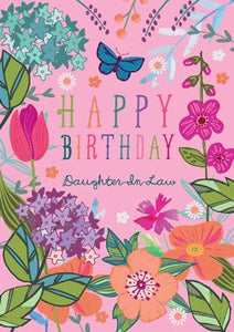57AS49 - Happy Birthday Daughter-in-Law Birthday Card