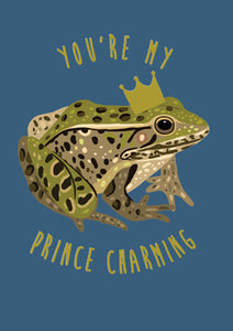 57BB74 - Carte de vœux Tu es mon prince charmant (6 cartes)