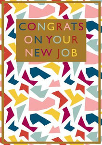 57BBS05 - Congrats on your New Job Greeting Card
