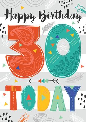 57JN04 - Joyeux anniversaire 30 aujourd'hui