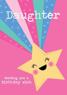 57MG09 - Daughter Birthday Wish Card
